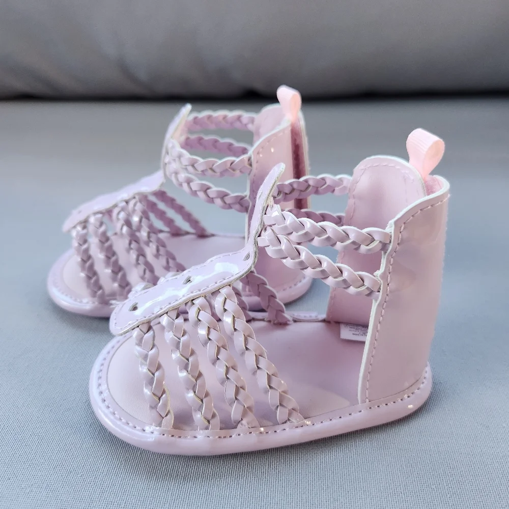 First steps pink sandals